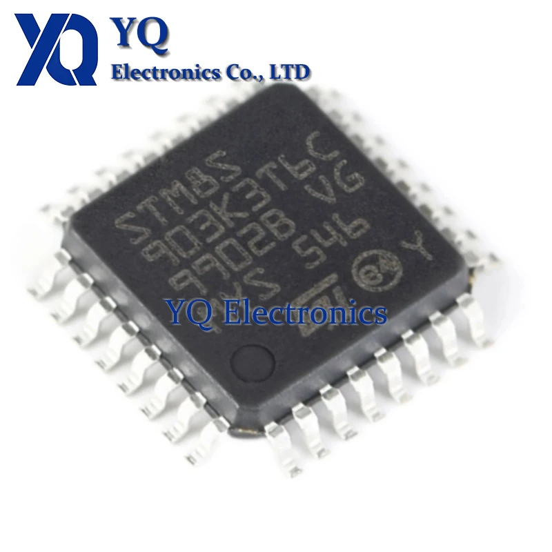 

10PCS New OriginaI STM8S903K3T6C STM8S903K3 8S903 STM8S103K3T6C STM8S003K3T6CST QFP32 8-bit microcontroller MUC