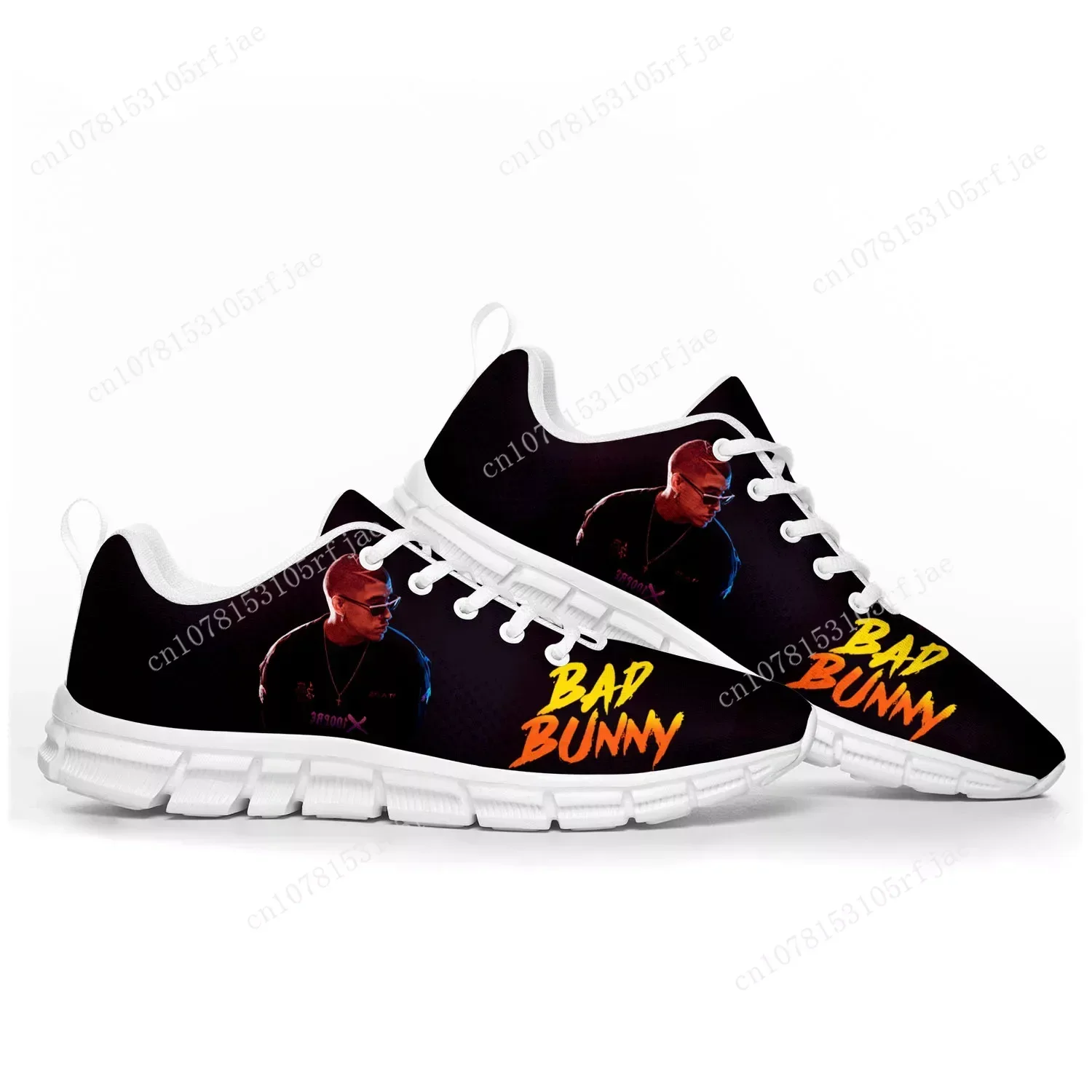 Bad Bunny Hot Hip Hop Rapper Sports Shoes Mens Womens Teenager Sneakers Casual Custom High Quality Couple Shoes