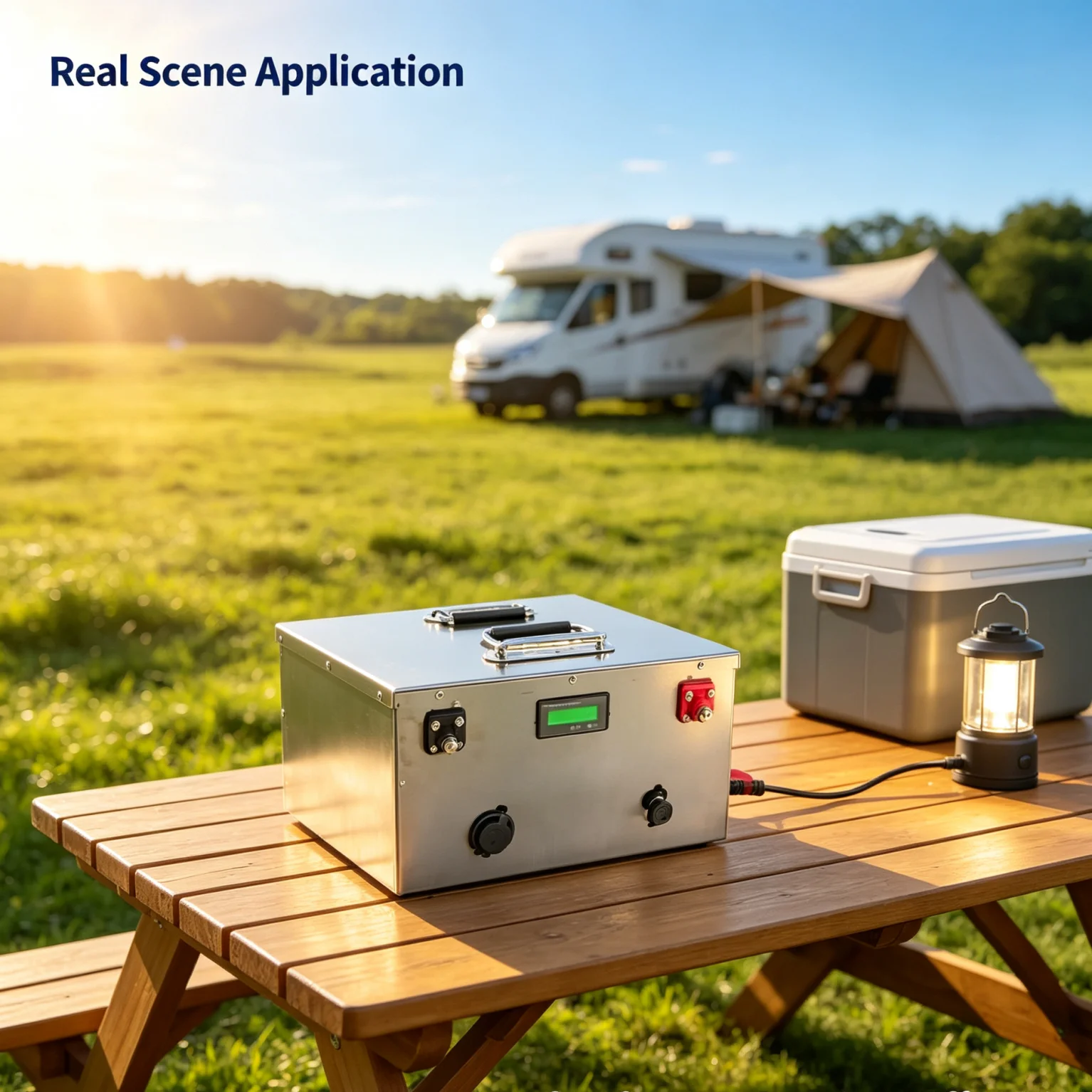 12V 200Ah LiFePO4 Deep Cycle Battery for Solar Panel Storage Off-Grid RV Marine Camper Van BMS 6000 Cycles High Performance •