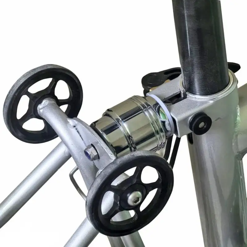 Hochwertiger Aluminium-Hinterradstoßdämpfer für Biegezyklen, der ein komfortables Erlebnis auf verschiedenen Terrains bietet. – Detail 9