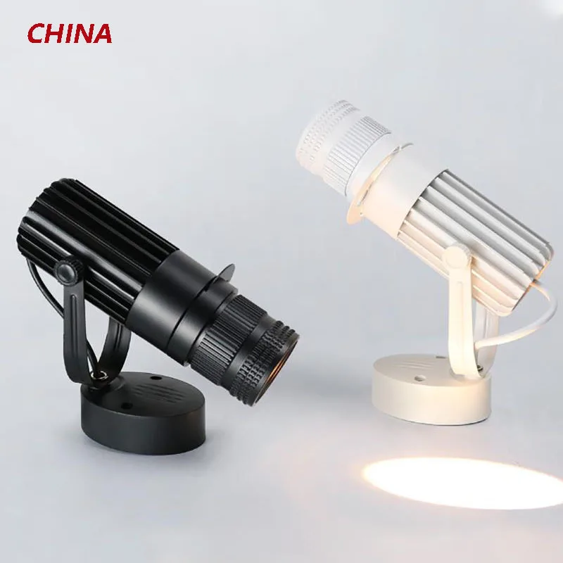 

COB spotlight lighting, bar atmosphere stage lighting zoom shop track light, spotlights, home and commercial