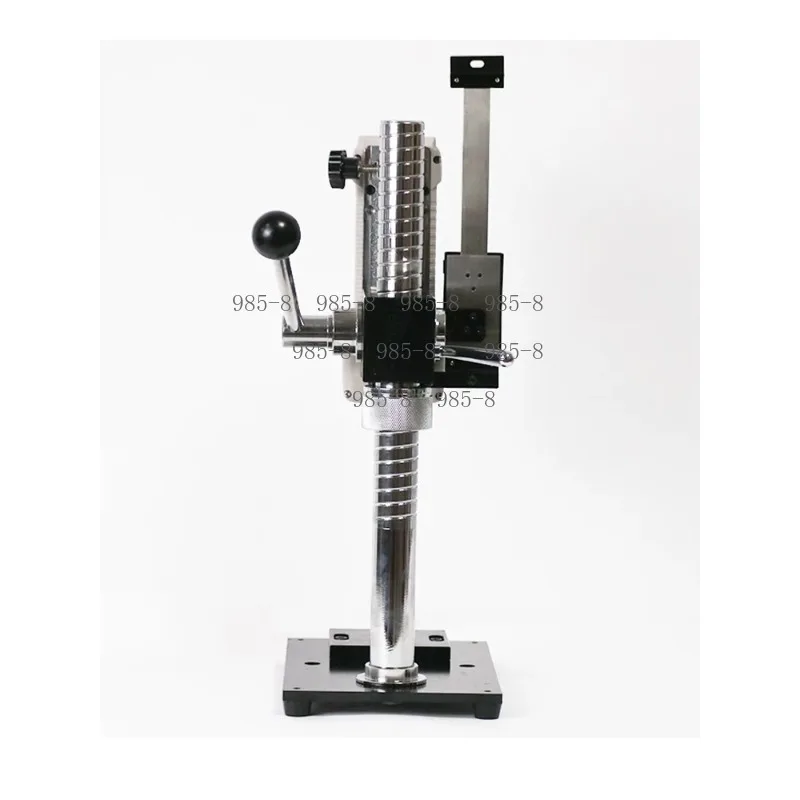 2000N Manual Push Pull Force Test Stand, Vertical Pressure Tester HPA Force Gauge Mount Test Machine