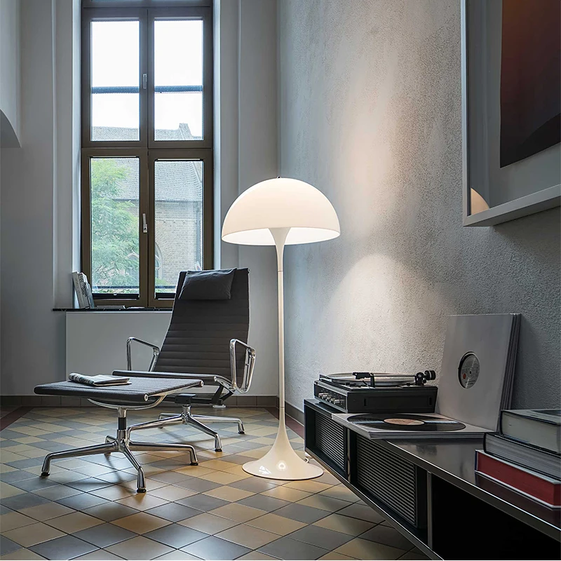 

Danish personality floor lamp creative designer bedroom lamp study living room decor stand lighting 2025 atmosphere floor light