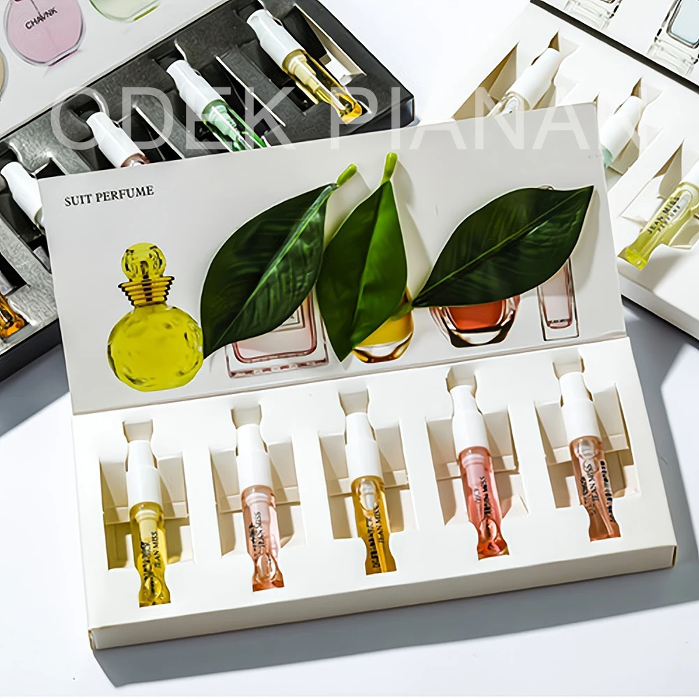 

10pcs Original Perfume Kit Women Atomizer Parfum Beautiful Package Deodorant Lasting Fashion Lady Portable Fragrance With Box