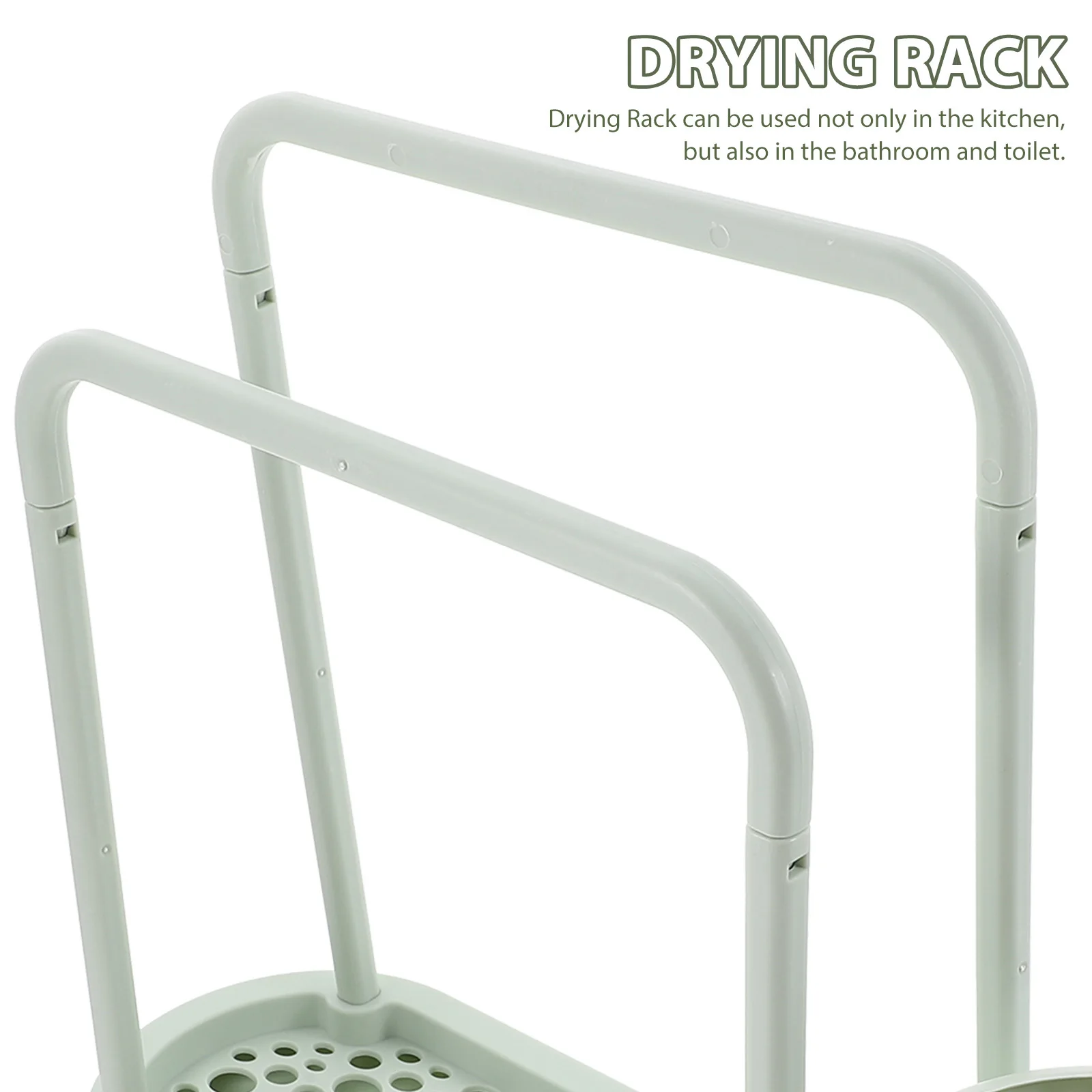 

Multifunctional Drain Rack Kitchen Sponge Holder Dish Cloth Organizer Rag Stand No Drilling Plastic Sponge Holder Sink Rack