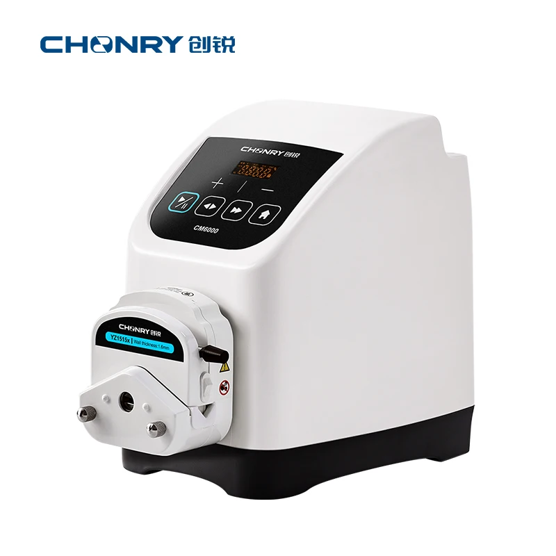 CHONRY CM6000 High Quality Silicone Tube Multi-Channel Intelligent Peristalt Pump With High Flow CE Certified For Photovoltaic