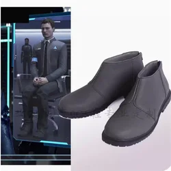Detroit: Become Human RK800 Connor Cosplay shoes Adult Women men Cosplay Boots Unisex Role Play Any Size Shoes