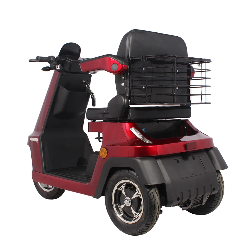 CE EEC Certified 48v 500w 20ah Lead-acid Battery Foldable 3 Wheel Electric Mobility Scooter For Elderly Disabled Adults