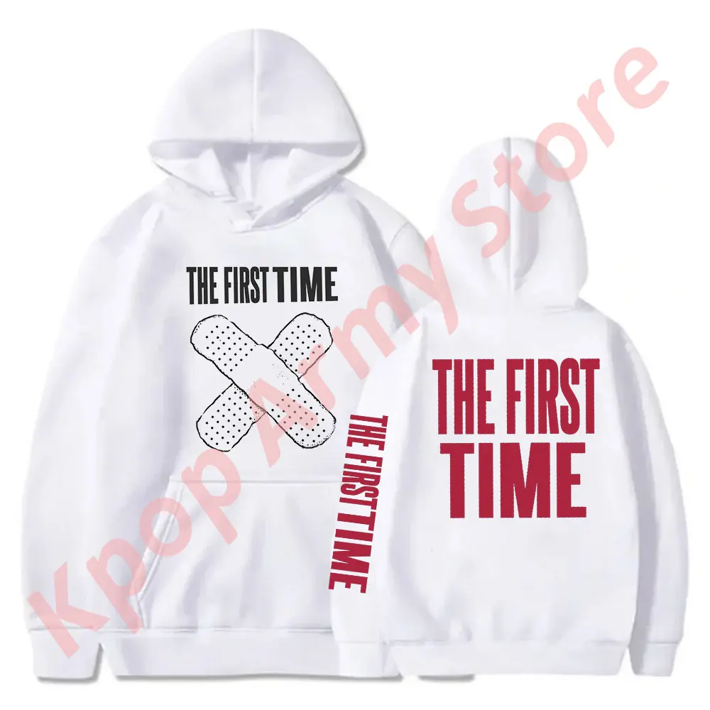 The Kid Laroi Tour Merch Hoodies The First Time Band-Aid Sweatshirts Cosplay Women Men Fashion Casual Streetwear