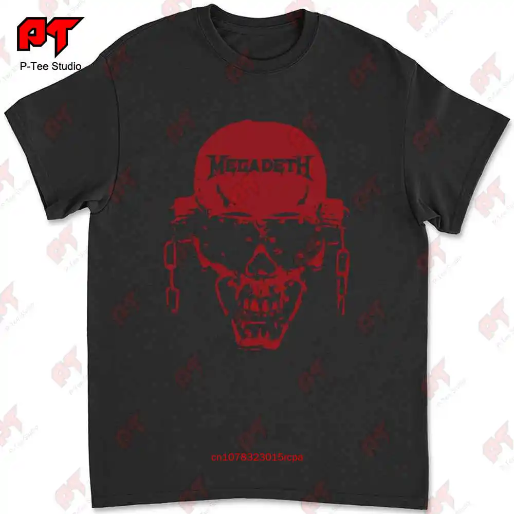 Megadeth 'Vic Hi Contrast' T Shirt VUEX