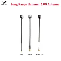 HGLRC Mini Long Range Hammer Antenna Mini RHCP LHCP Spin SMA IPEX MMCX Angle 5.8G 2.5dBi 135mm For RC FPV Racing Drone