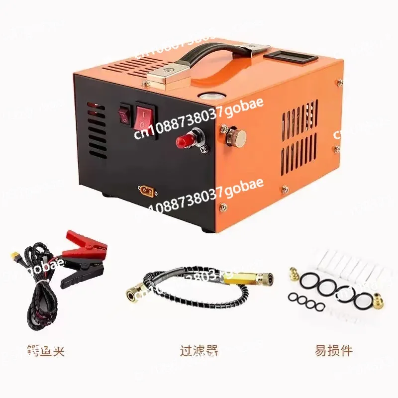 PCP Air Compressor High Pressure Pump 12V 110V  220VPump Air Rifle Car Pump with Transformer