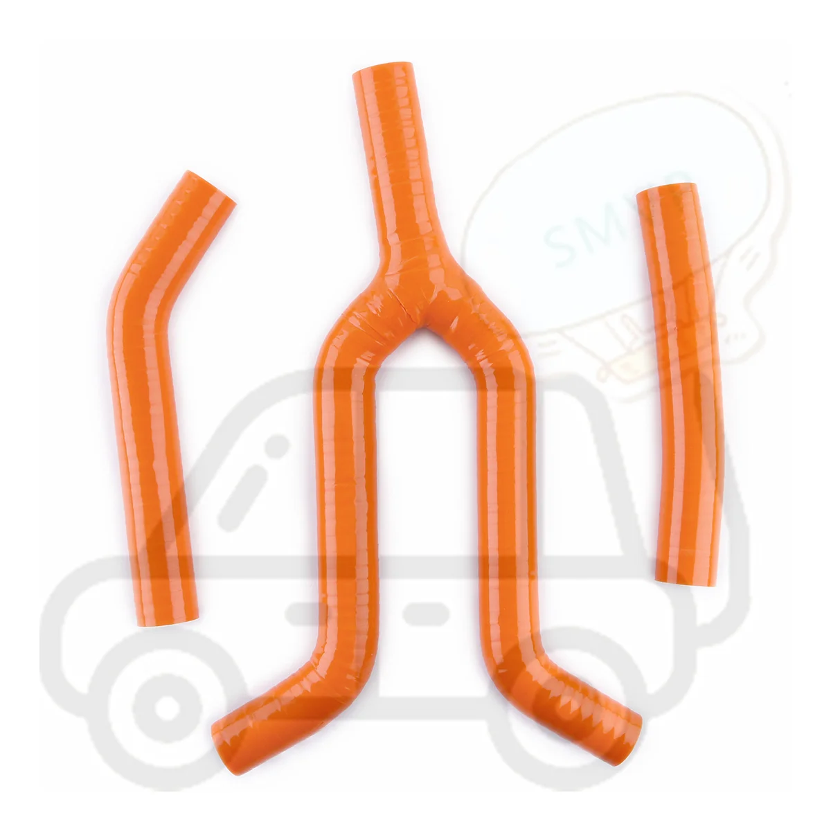 

3PCS Silicone Radiator Coolant Hose For KTM 125 200 EXC 1998-2002 1999 2000 2001 Replacement Parts Upper and Lower