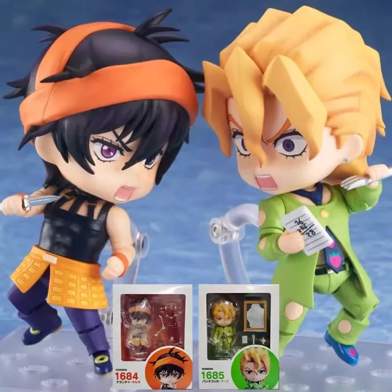 

Anime Fugo Figure Jojo Bizarre Adventures Weather Report Figurine Narancia Ghirga Narciso Anasui Action Figure PVC Ornament Toys