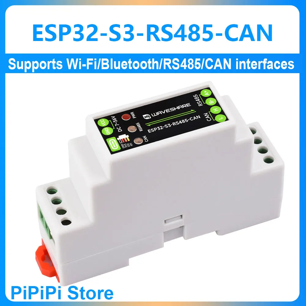 

Промышленная плата управления ESP32-S3 промышленного класса RS485 CAN поддерживает WIFI Bluetooth RS485/CAN Поддержка Arduino