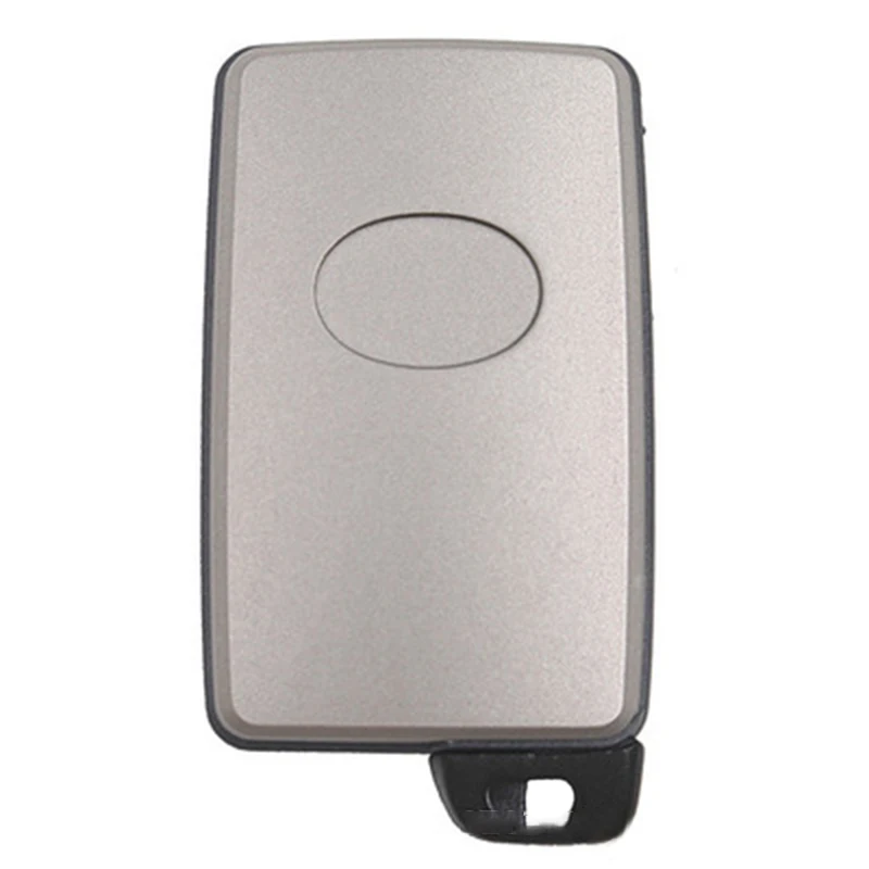 Caso Shell chave do carro remoto para Toyota Alphard, Vellfire, Smart Card, Fob, 4 Botão