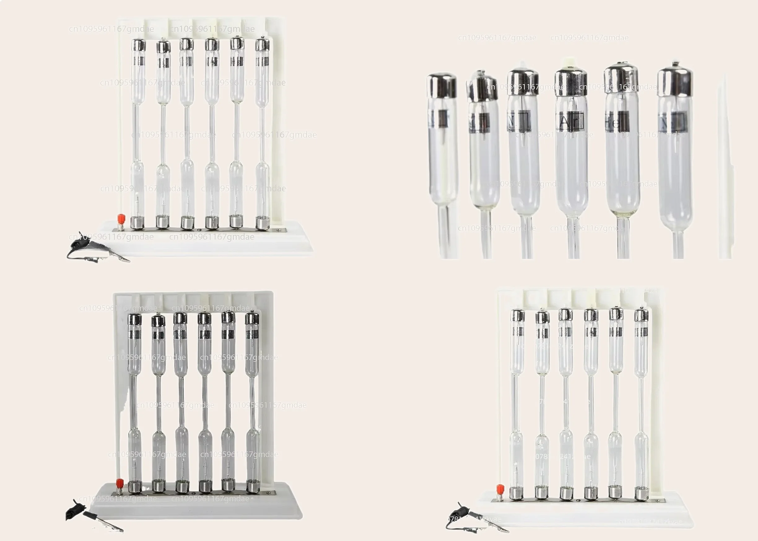 

Spectrometer Tube Set 25107 6 Pcs Test Tubes for Easy Lab Use