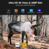 라이브 방송 앱 제어 4G 야생 동물 사냥 트레일 카메라 감시, 무선 야외 HC801PRO 사진 트랩, 36MP 4K (30fps) 6