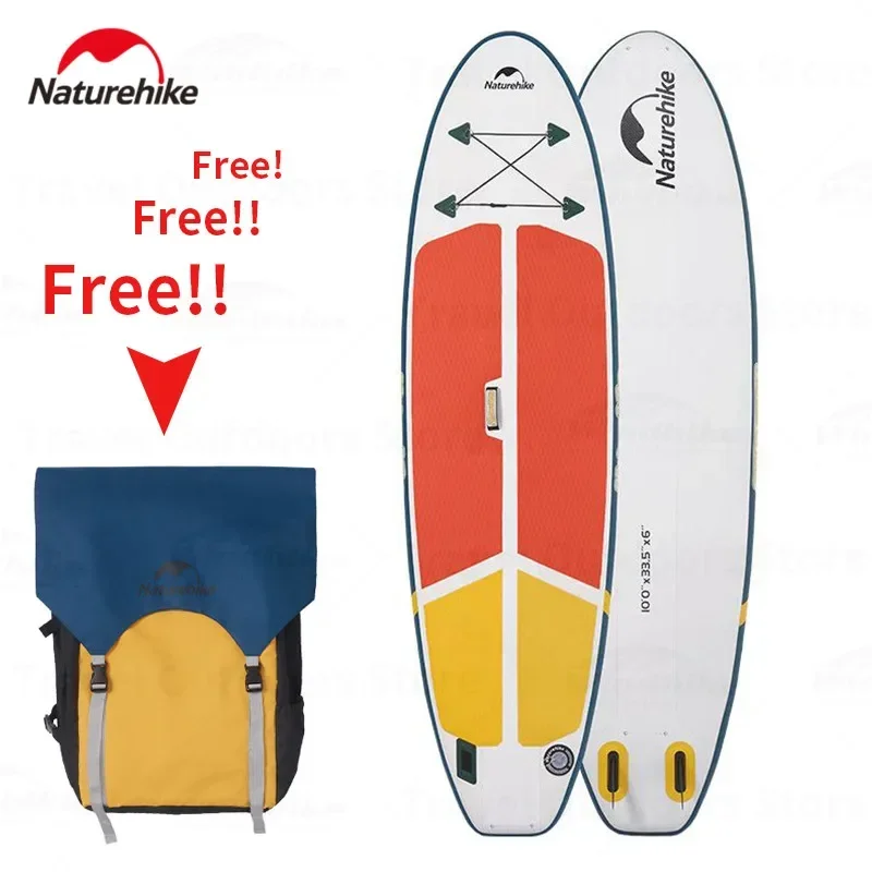 

Naturehike MALM Surfboard Leisure Inflatable Stand-Up Surfing Paddle Board Outdoor Sports Fishing Yoga Paddle Board Double Fin