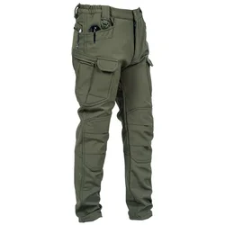Men's tactical pants, casual work pants, durable forestry work pants, thick mountaineering pants, labor protection clothing