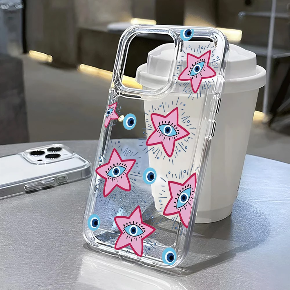 

Pentagram eye Clear Case for iPhone16Pro Max 16Pro 16Plus 16 15 Pro Max 15Pro 15 13 13Pro 14 12 11Pro Max Plus