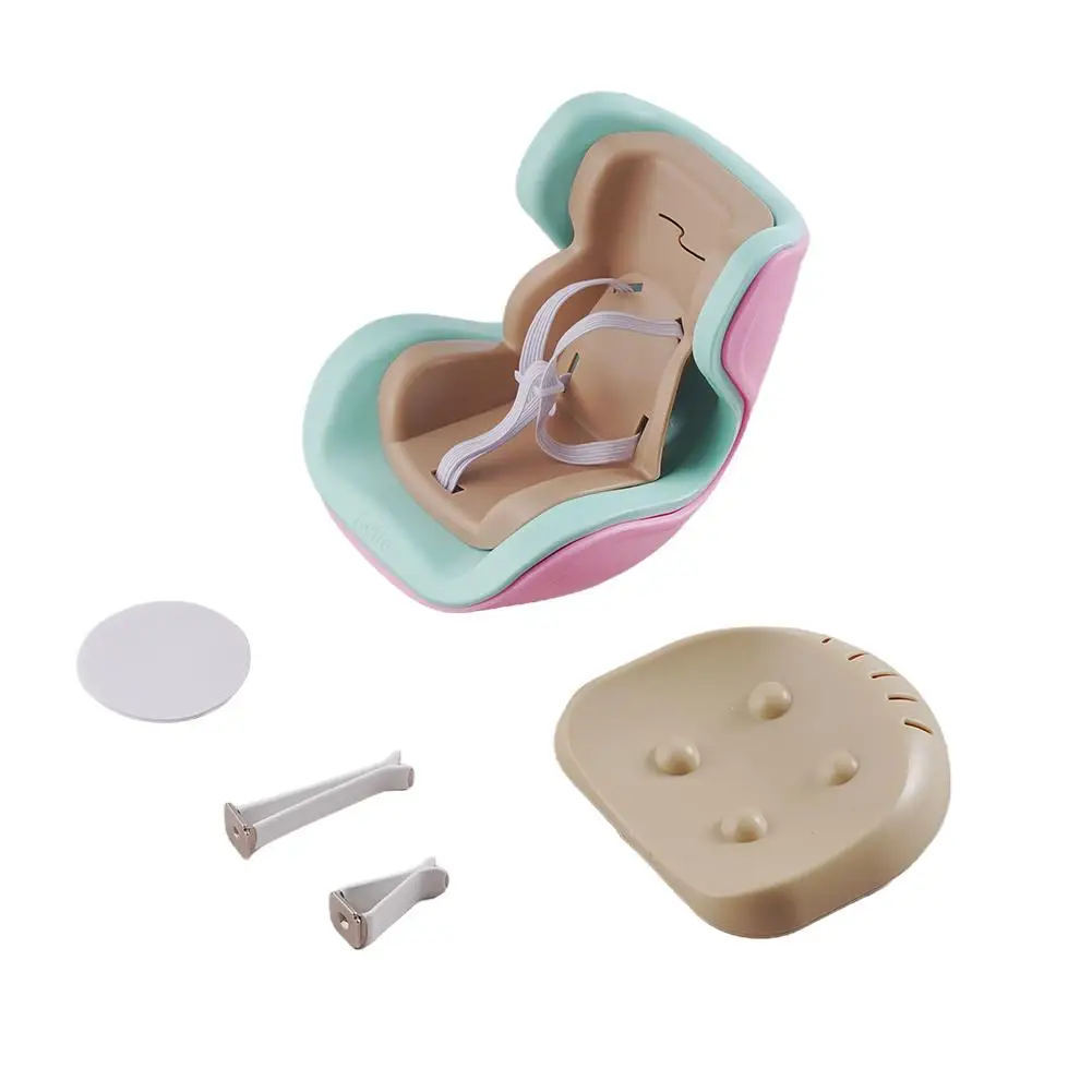 Puppenzubehör für Labubu Mini Plüsch-Autositz Sicherheitssitz mit Auto-Lüftungsornament Auto-Dekoration – Detail 16