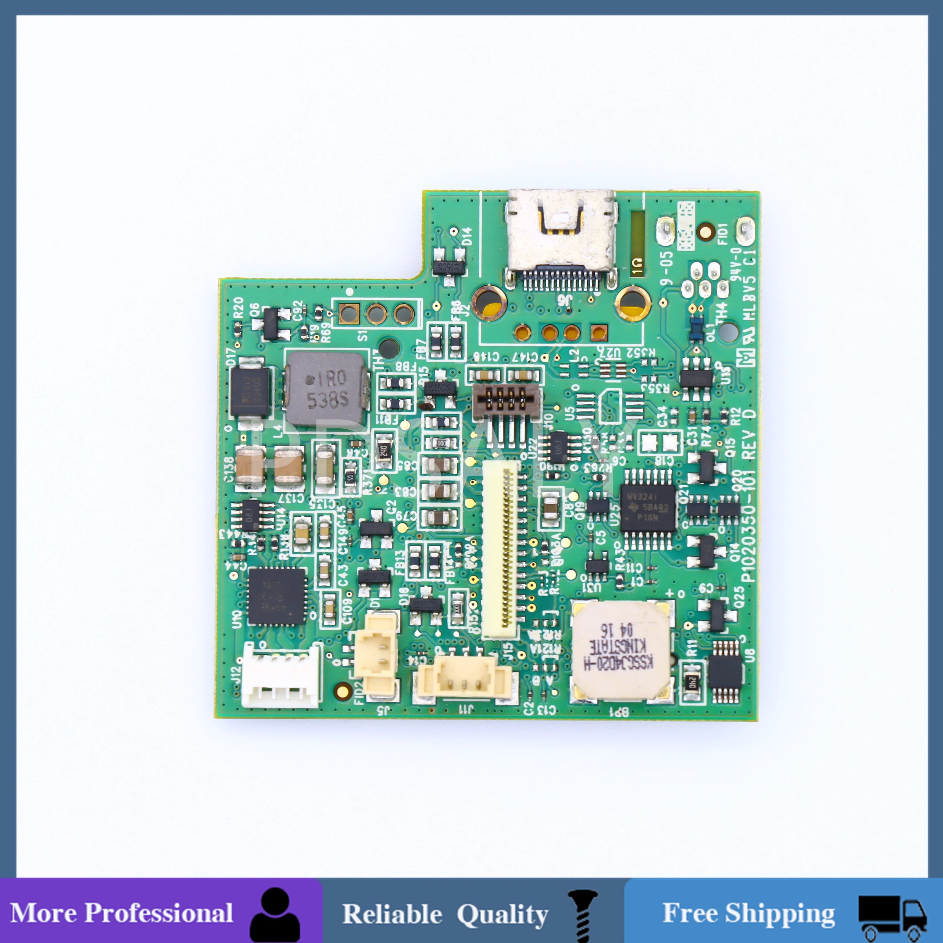 Imagem -02 - Impressora de Etiquetas Térmicas Motherboard Placa Lógica Principal Zebra Qln320 Mainboard