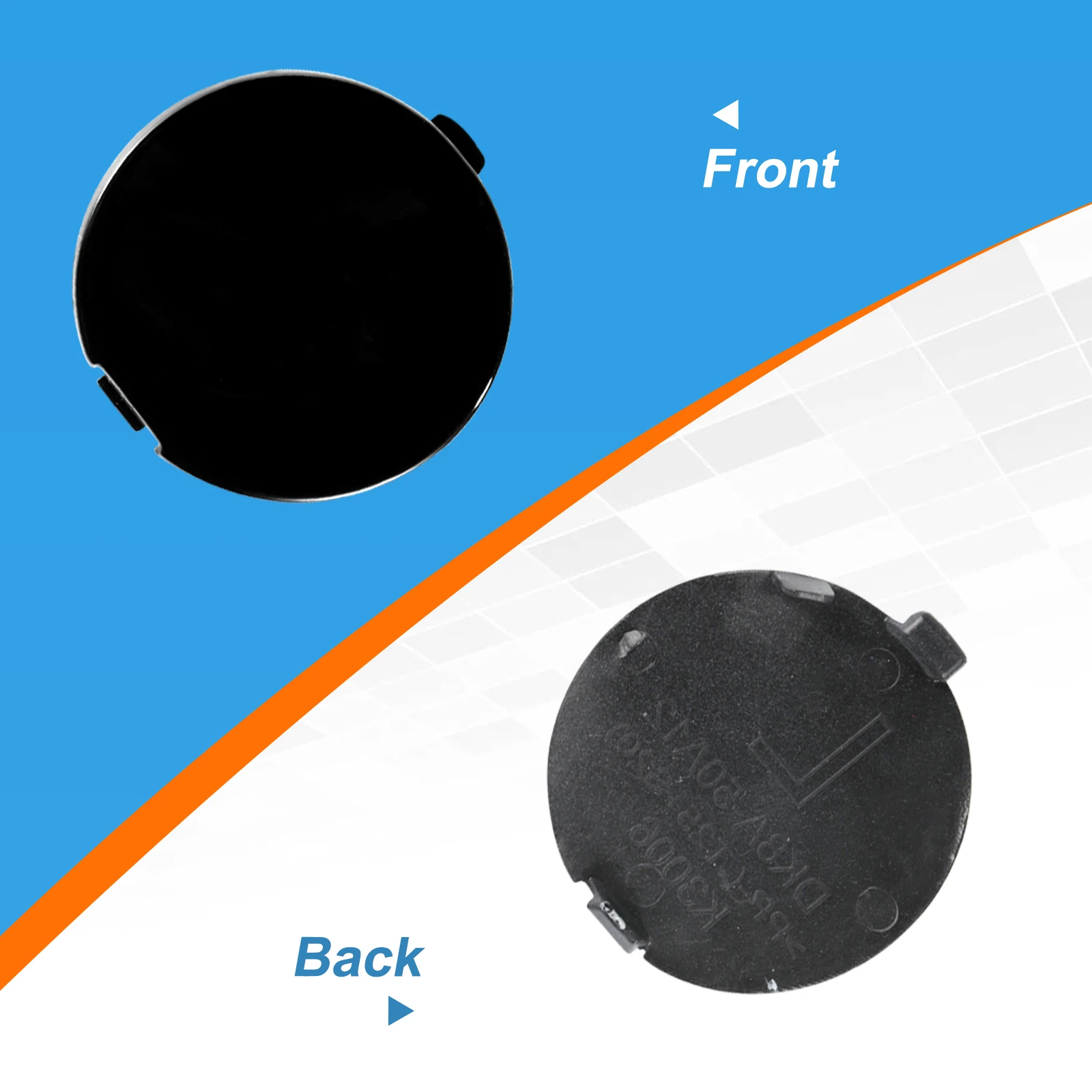 المصد الأمامي سحب هوك غطاء غطاء سحب العين لمازدا CX-3 CX3 DK 2014 2015 2016 2017 2018 2019 2020 2021 2022 2023 DK8A-50A11