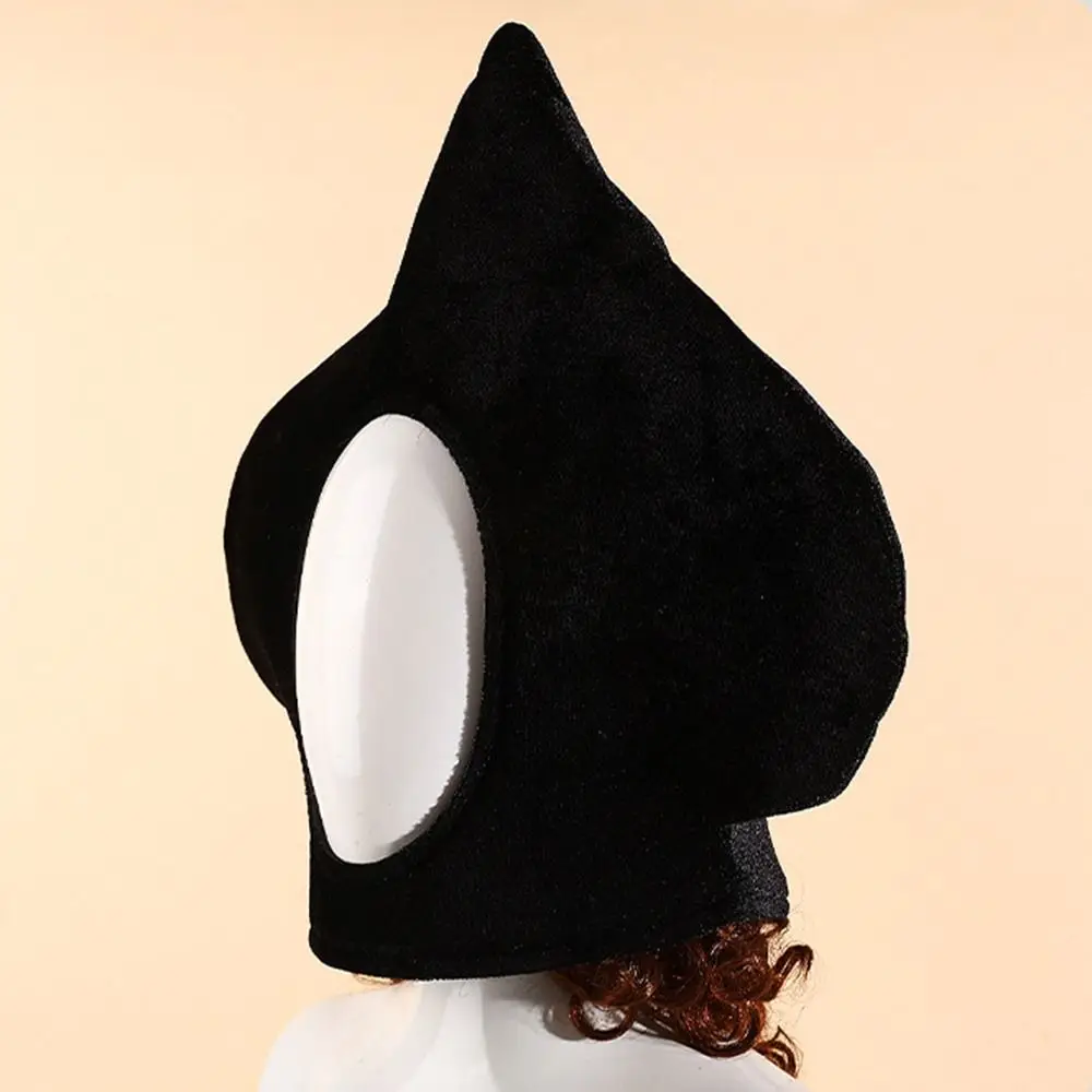 Creative Spades A Hat Comfortable Funny Roleplaying Photo Cap Elastic Unisex Decorative Black Headgear Halloween Party