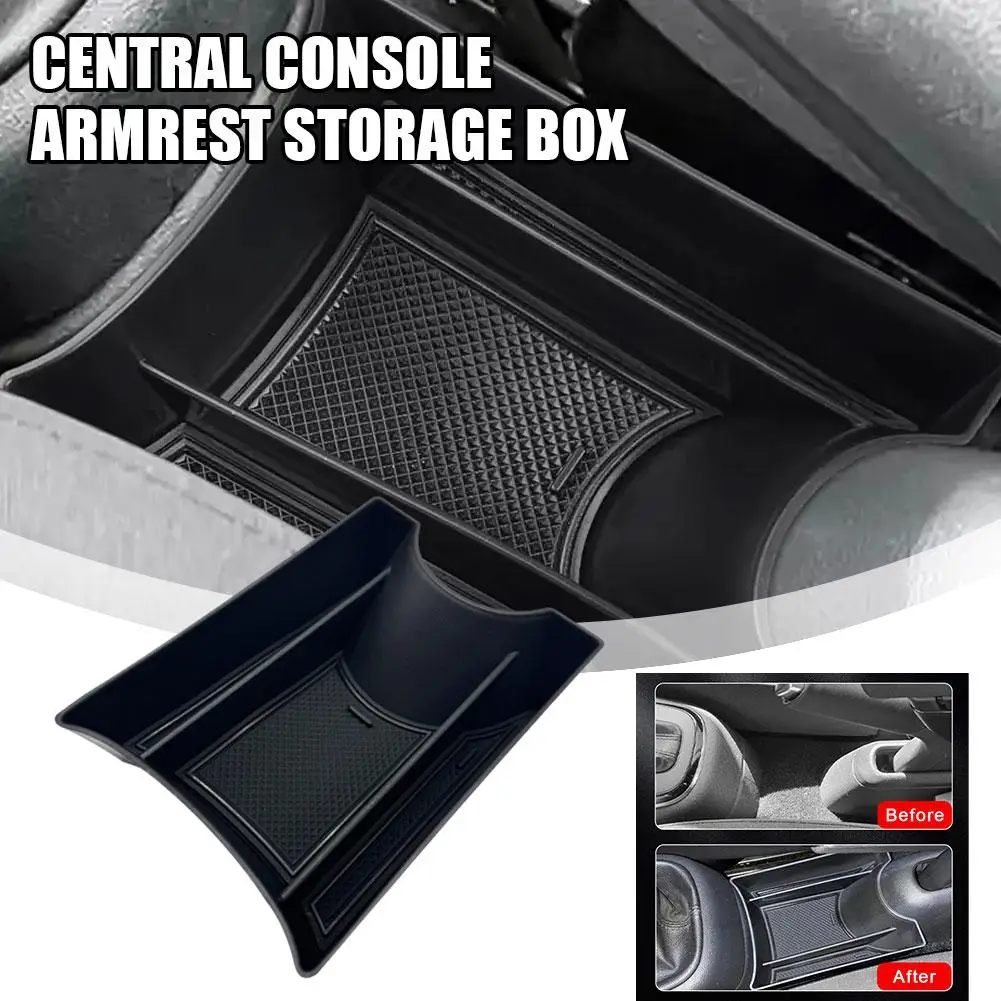 Central Console Armrest Storage Box For 13-21 Vw UP High Capacity Center Console Armrest Storage Box Car Interior Accessori U8B4