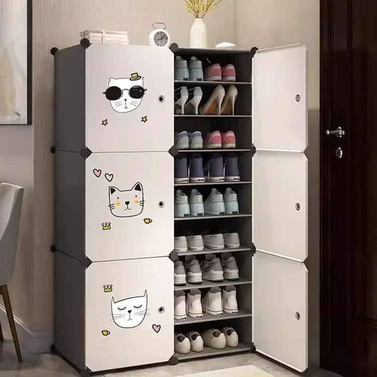 AOLIVIYA Shoe Rack Simple Doorway Household Multi-layer Dustproof Storage Box Indoor Shoe Cabinet Storage Artifact New 2025 Hot