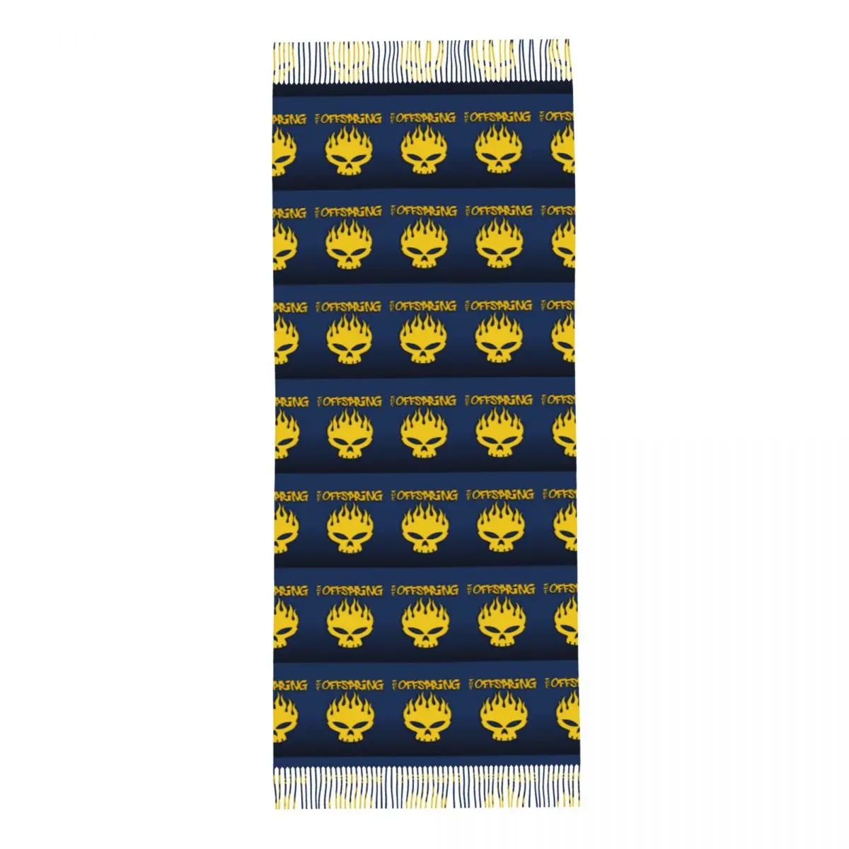 The Offspring Music Band Scarf Tassel Scarves Women Soft Warm Shawls and Wraps Long Fall Winter Shawl Wrap
