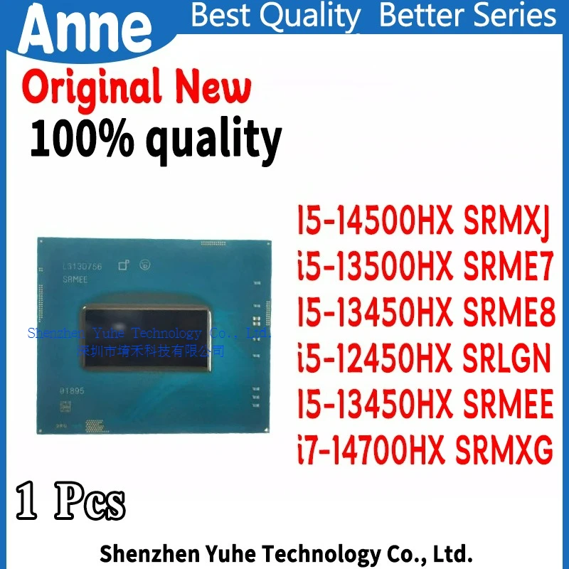 100% New I5-14500HX SRMXJ i5-13500HX SRME7 I5-13450HX SRME8 i5-12450HX SRLGN I5-13450HX SRMEE i7-14700HX SRMXG BGA