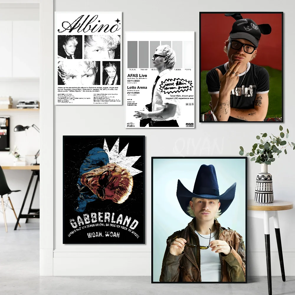 1 قطعة جوست كلاين المغني المشارك المشارك ورقة طباعة غرفة المعيشة المنزلي غرفة نوم مدخل بار مقهى الفن اللوحة الديكور