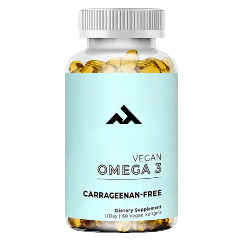 Omega-3 Supplement Capsules Contain 60 Capsules of EPA and DHA
