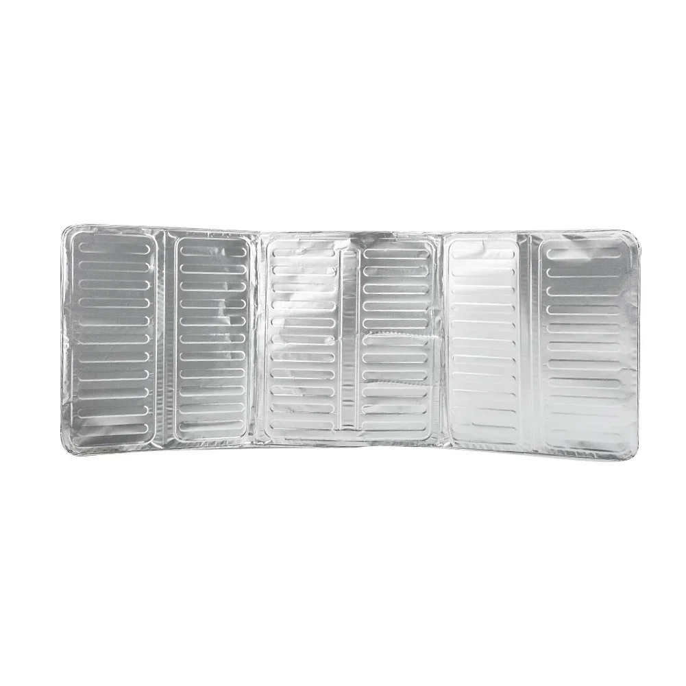 Cooking Frying Oil Splash Screen Cover Kitchen Anti Splatter Guard Tool Aluminium Foil Scald Proof Board Protection Plate