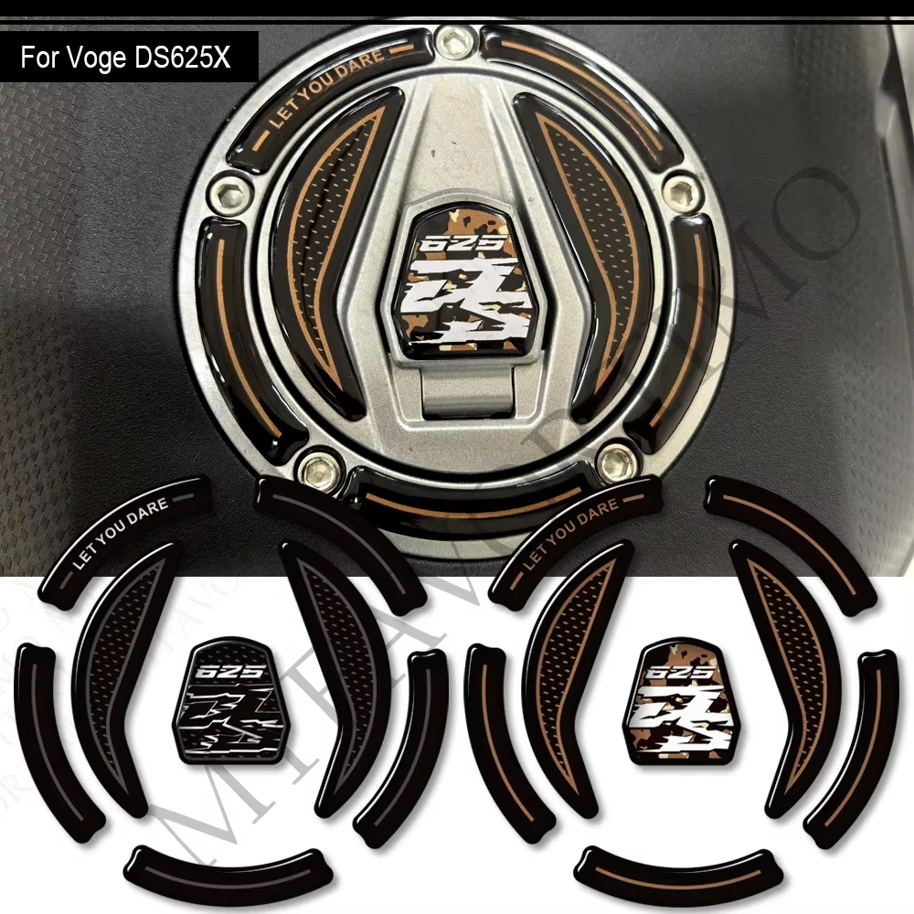 

For VOGE 625 DSX DS625X DS625 X DS 625X Adventure Tank Pad Gas Fuel Oil Kit Fairing Fender Handguard Protector Stickers 2025