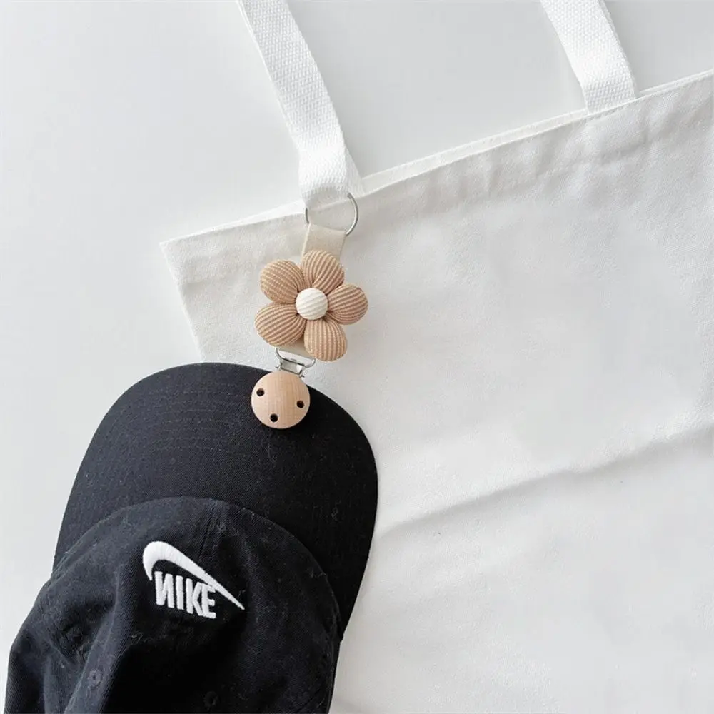 INS Flower Hat Clip Anti-lost Portable Hat Holder Multifunctional Outdoor Accessory