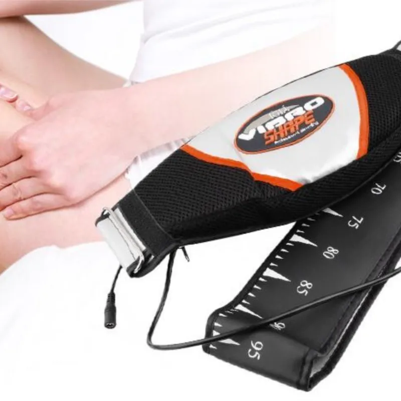 Cinturón eléctrico vibrador adelgazante, masajeador de vibración, tono de vibra, tono de relajación, grasa vibratoria, pérdida de peso, envolturas