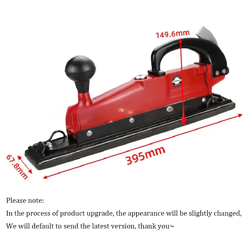 Pneumatic Air Sander Straight Line Orbital Reciprocating Sander Polisher Metal Wood Floor Polishing Sanding Buffing Machine
