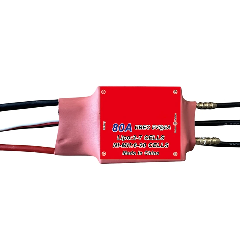 Waterproof 80A / 120A / 200A ESC 3-7S Bidirectional Water-Cooled brushless ESC Two-Way ESC for RC Ship Underwater Propeller Boat