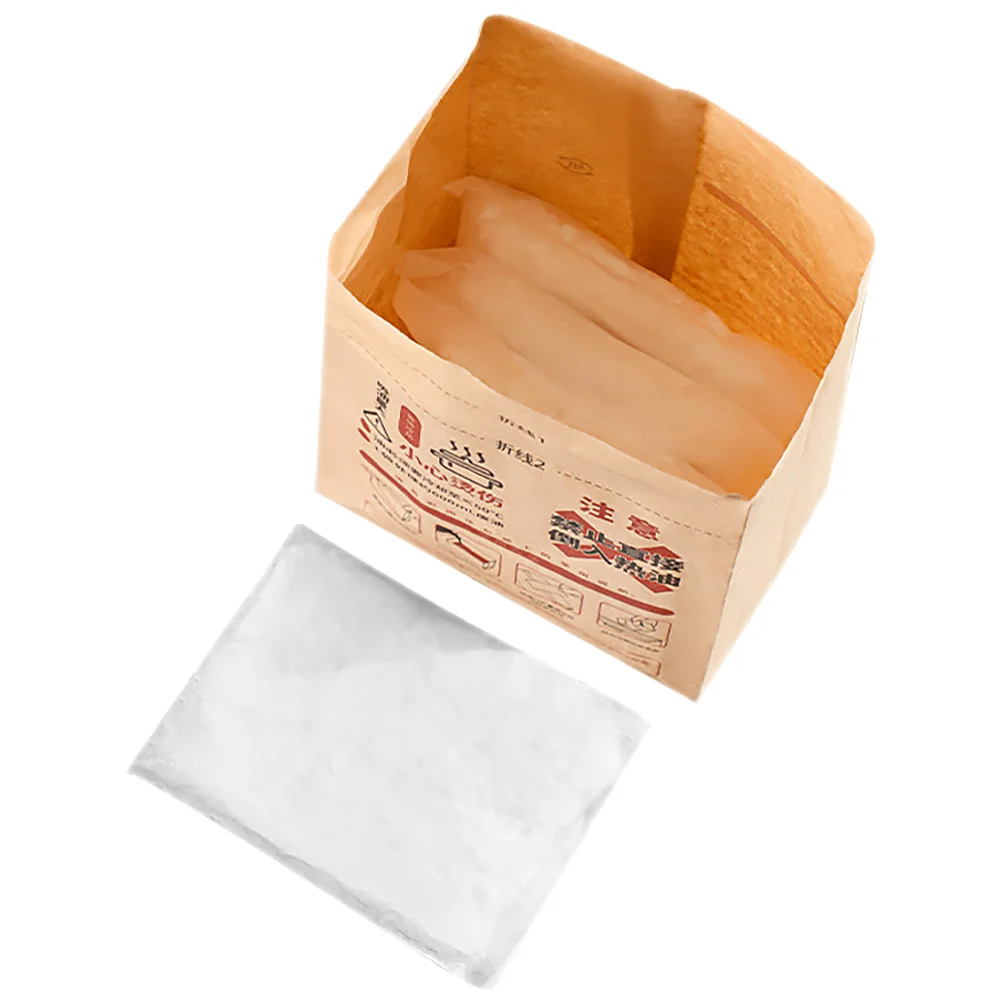 

Household Waste Oil Treatment Bag Kitchen Grease Container Oil Absorbent Cotton Multi-Function Storage Holder Grease Container