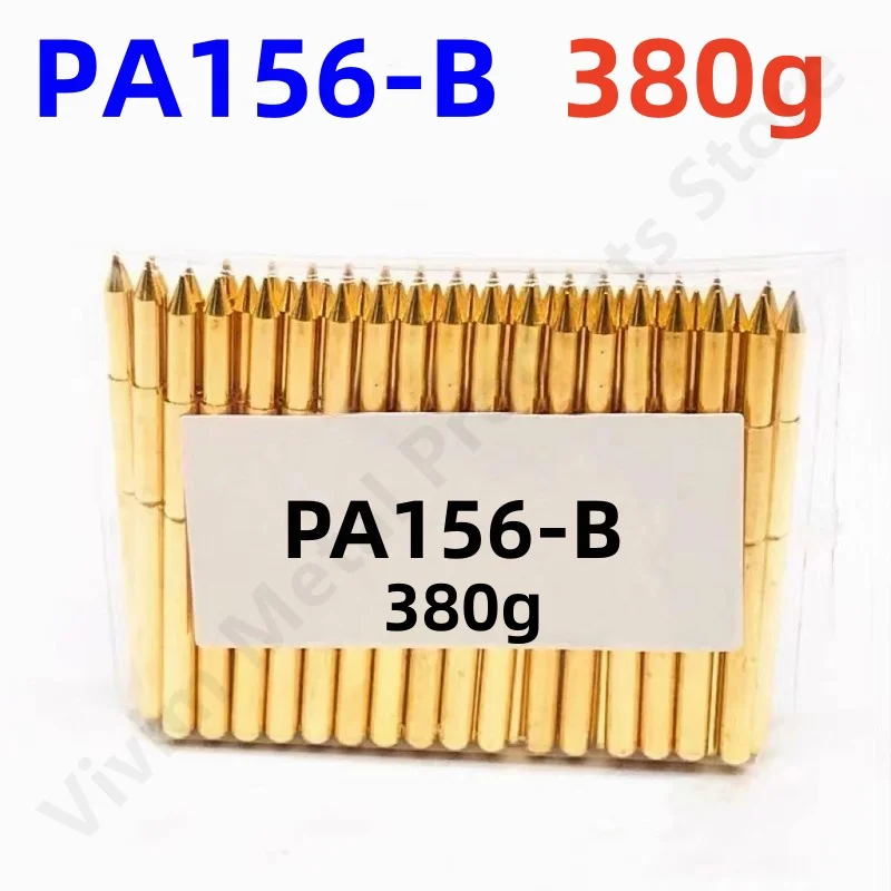 20/100PCS PA156-B Spring Test Probe PA156-B1 Test Pin Dia2.36mm P156-B PogoPin 34mm Sharp Tip Head Dia 2.01mm P156-B1 380g force