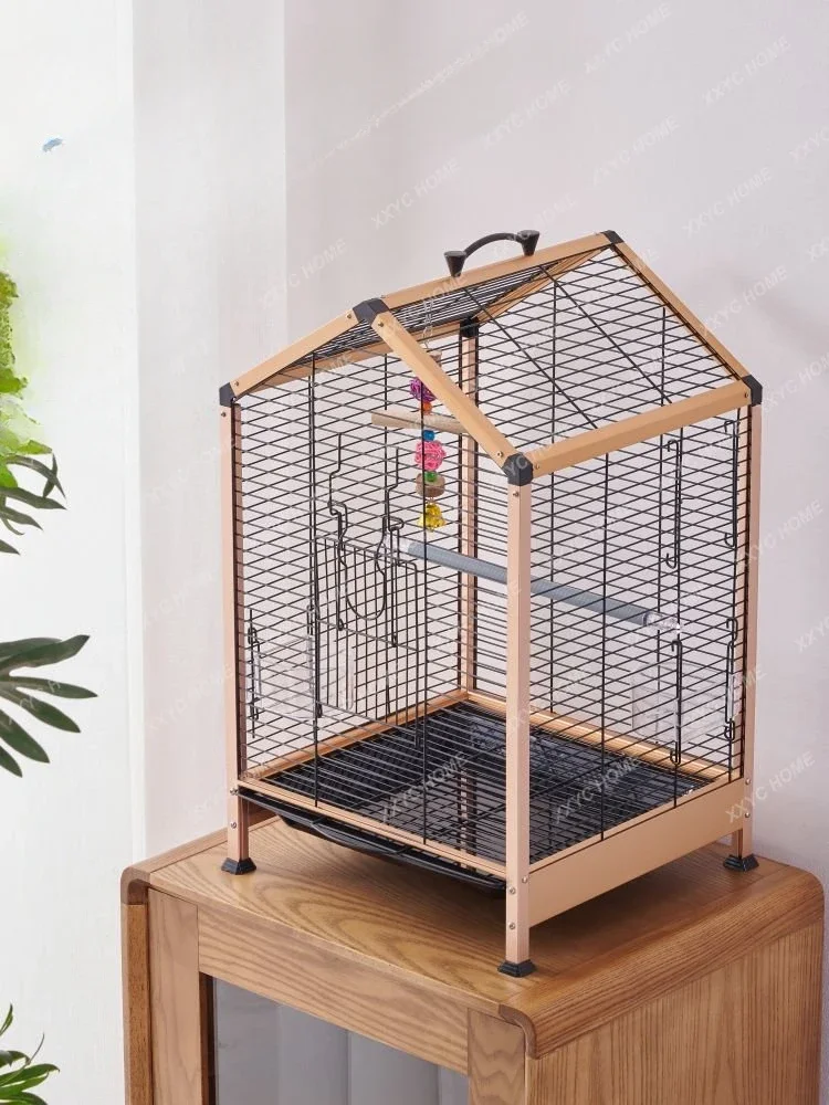 Bird Cage Parrot  Home Villa Luxury Collection Weft Threads Tiger Skin Peony Xuanfeng Special Thrush Bird