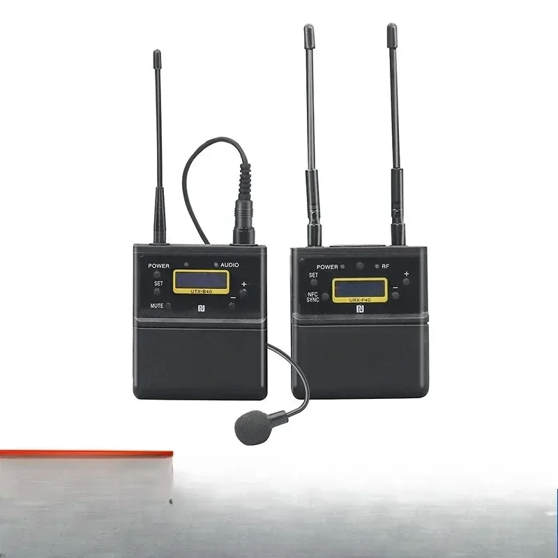 Professional camera, wireless microphone, interview microphone, collar clip type little bee radio
