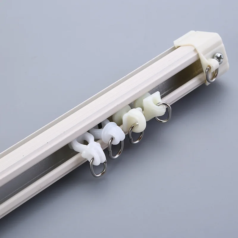 10pcs Curtain Track Pulley Multi-Series Roman Rod Curtain Code Accessories Car Track Wheel Curtain Accessories curtain rod hooks