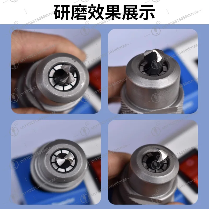 Twist Drill Sharpener 3-30mm Grinding Machine For HSS Cobalt Tungsten Steel Drill Bit Edge Sharpening Wheel Grinder