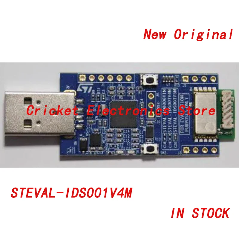 

STEVAL-IDS001V4M Evaluation board SPSGRF-868 module ETSI certified 868 MHz USB Dongle