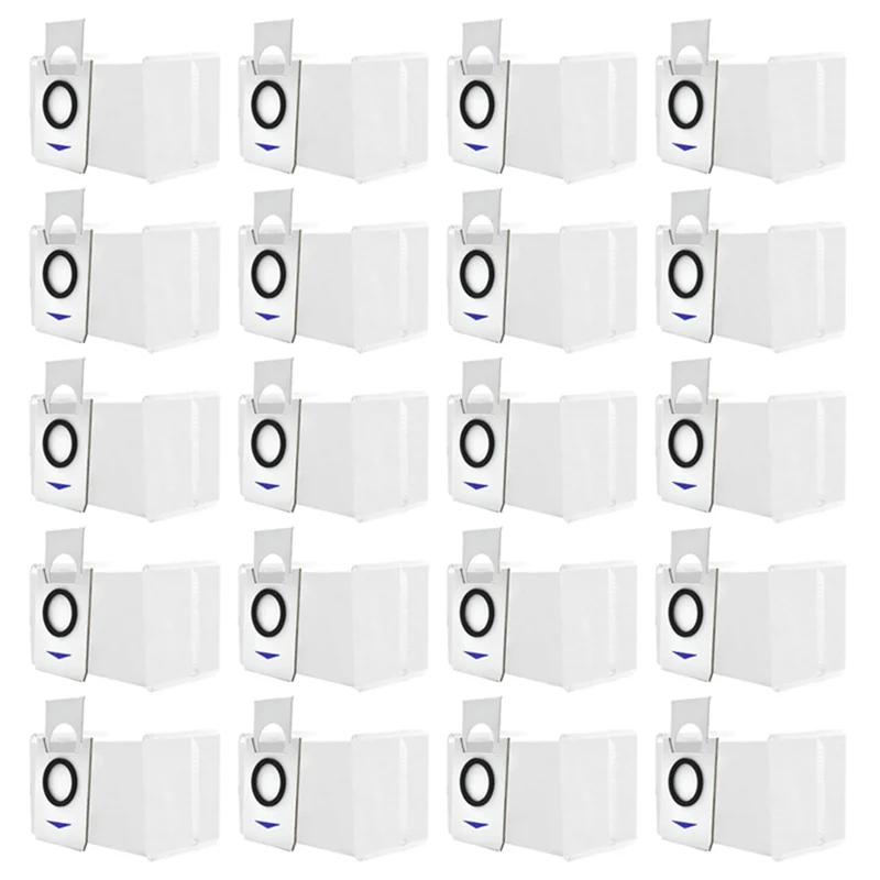 الصيف بيع 20 قطعة كيس لجميع الغبار ل Ecovacs Deebot X1/X1 Omni/T10 TURBO/T10 Omni/T20 PRO /T20 OMNI/ T20 PRO PLUS روبوت حقيبة فارغة الاسمية