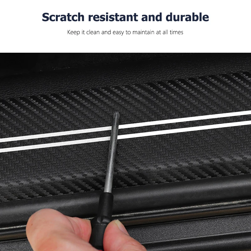 Car Door Threshold Mat Scuff Plate Door Sill Protector Sticker For Opel CORSA C D B E F Auto Door Entry Pedal Guards Accessories